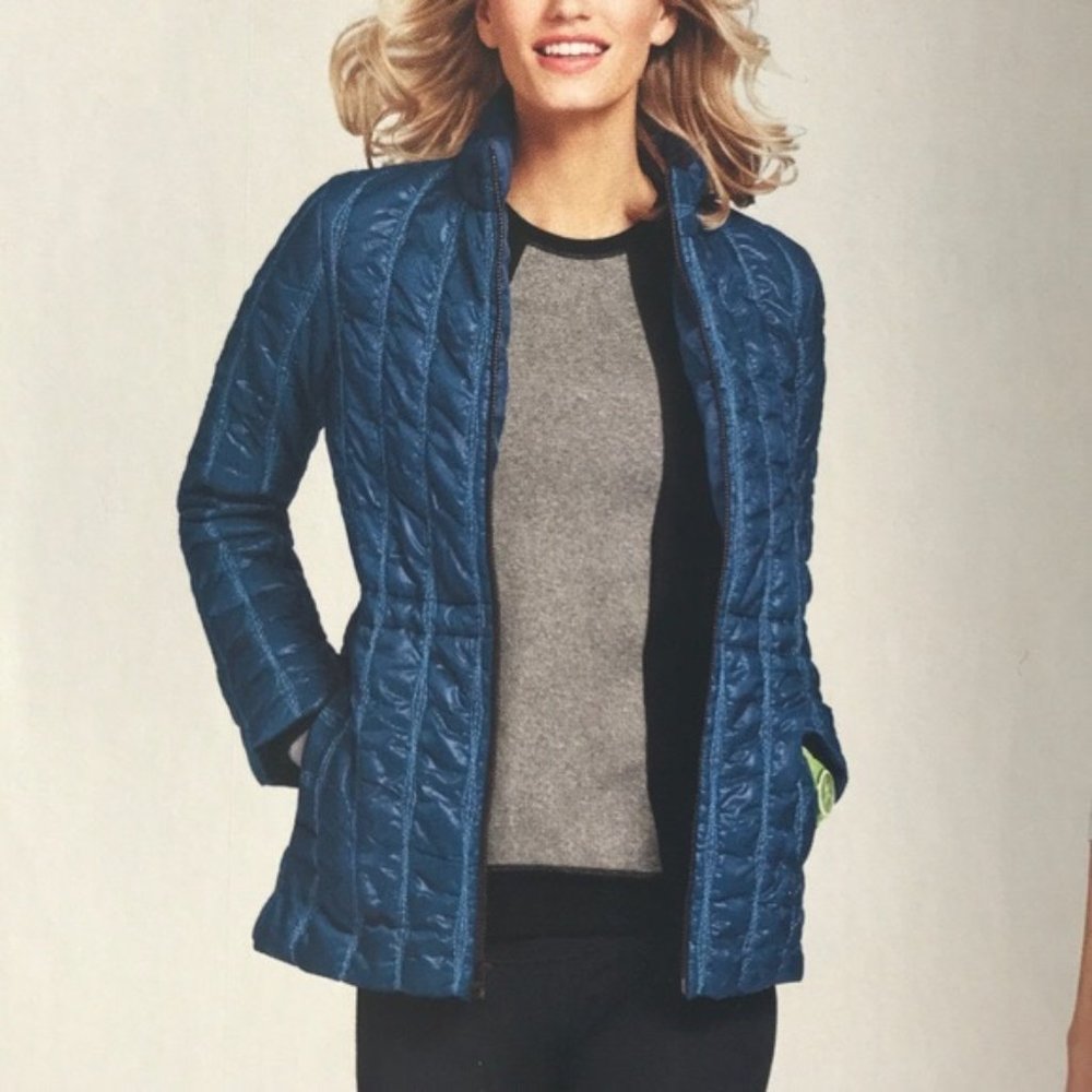 CAbi Poseidon Jacket Puffer 914 Lightweight Blue